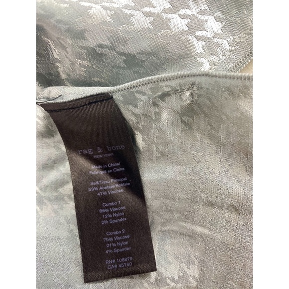 SOLD!!!Rag n Bone Ali Houndstooth Tank M - Picture 7 of 7